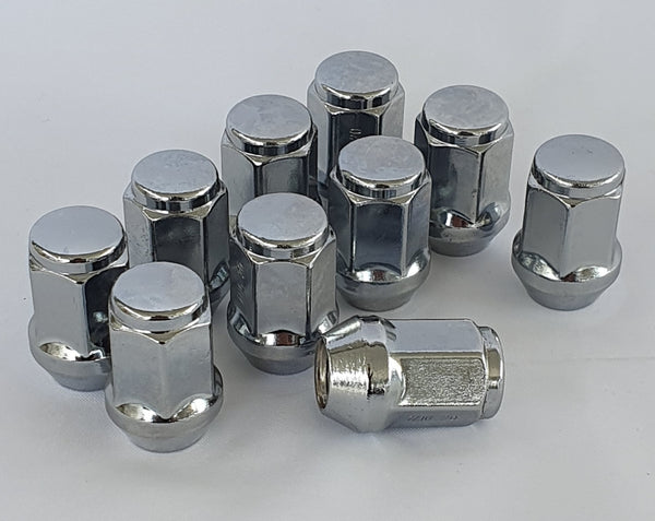 High Quality Chrome Plated Tapered Seat Steel Wheel Nuts