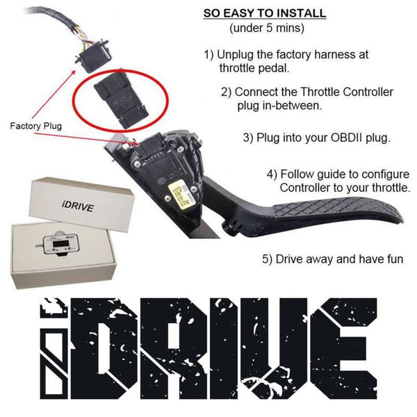 Idrive Throttle Controller Isuzu D-Max Ii - 2012 - Onwards