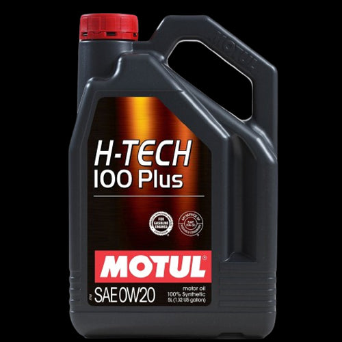 5 Litre Bottle Of Motul H-Tech 0W20 100% Synthetic Oil