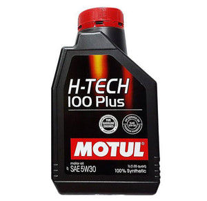 1 Litre Bottle Of Motul H-Tech 5W30 100% Synthetic Oil