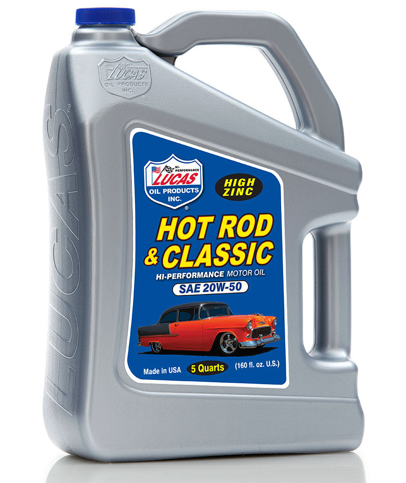 Lucas Oil Hot Rod & Classic Car 20w50 Motor Oil - 5 Quart
