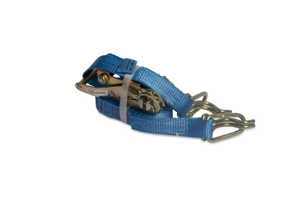 Fleetline 5m Commercial 750kg Rachet Tie Down Strap (Push Up / 25mm Wide)