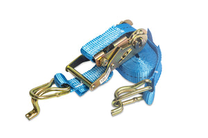 Fleetline 5m Commercial 750kg Rachet Tie Down Strap (Push Up / 25mm Wide)