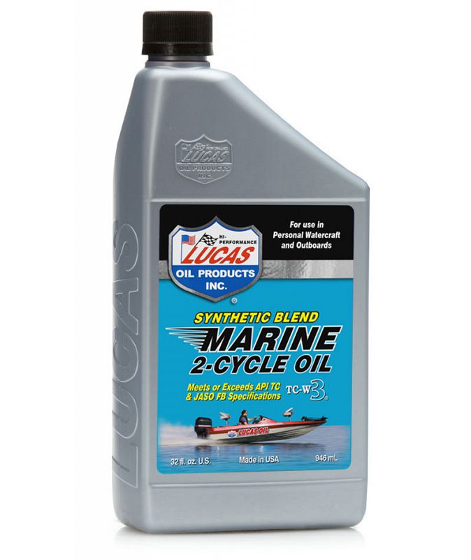 Lucas Synthetic Blend Marine 2 Cycle Oil - 1 Quart