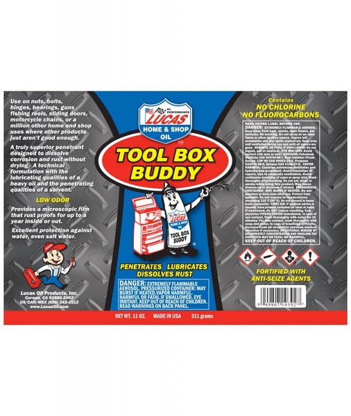 Lucas Tool Box Buddy Penetrating Oil Aerosol - 11oz