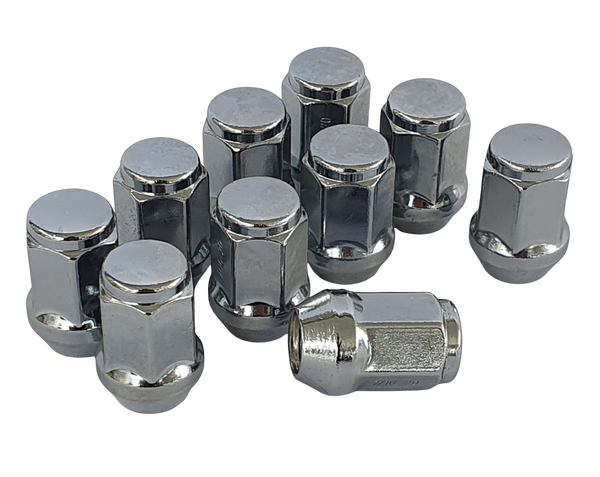 High Quality Chrome Plated Tapered Seat Steel Wheel Nuts