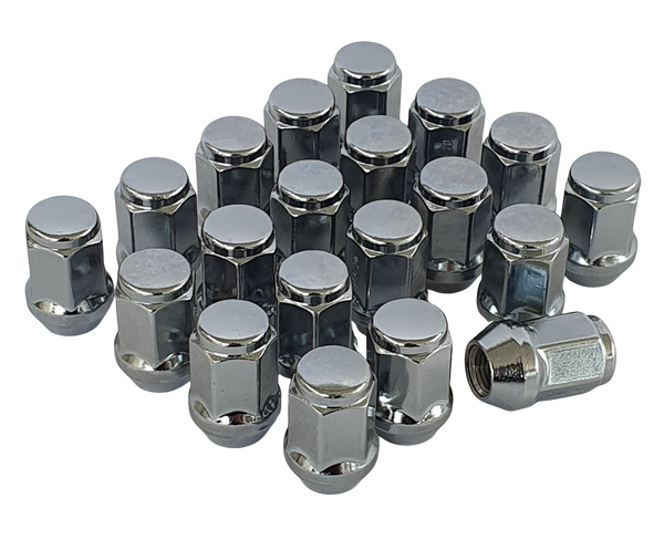 High Quality Chrome Plated Tapered Seat Steel Wheel Nuts