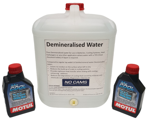 20 Litre Of Premixed Motul Mocool In Demineralised Water