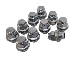 High Quality Chrome Plated Shank Style Wheel Nuts For OEM Mitsubishi Mag Wheels