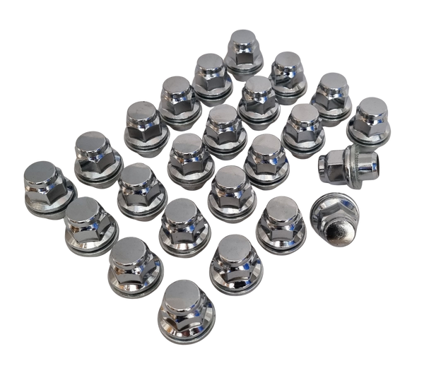 High Quality Chrome Plated Shank Style Wheel Nuts For OEM Mitsubishi Mag Wheels