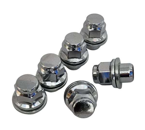 High Quality Chrome Plated Shank Style Wheel Nuts For OEM Mitsubishi Mag Wheels