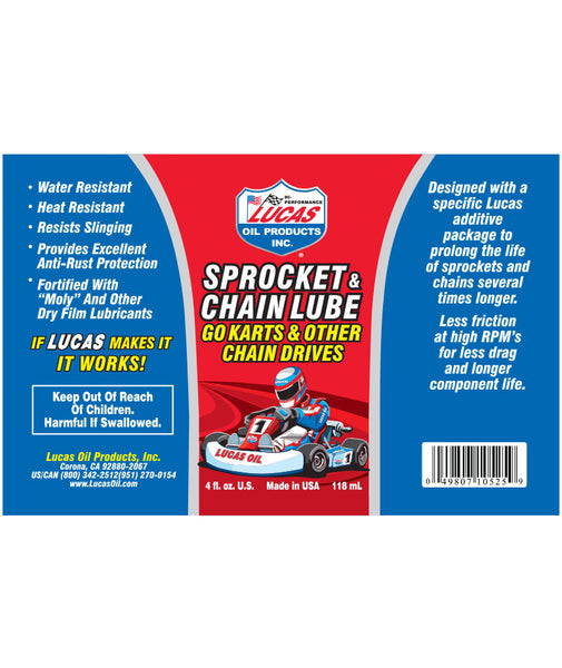 Lucas Oil Spocket & Chain Lube - 4oz