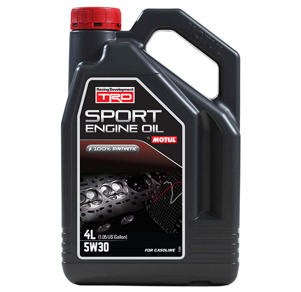 4 Litre Bottle Of Motul TRD Sport 5W30 Performance Gasoline Engine Oil
