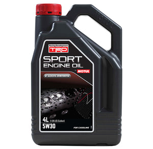4 Litre Bottle Of Motul TRD Sport 5W30 Performance Gasoline Engine Oil