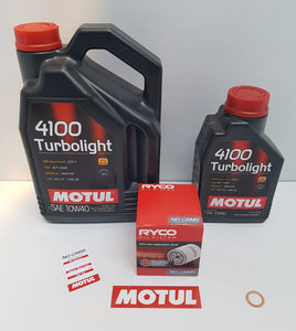 Motul Oil Change Kit For Mitsubishi Evo 4 - 8