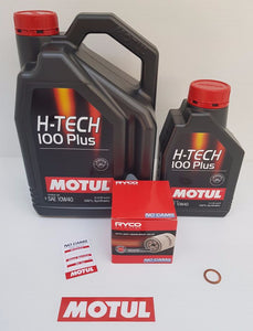 Motul Oil Change Service Kit For Mazda 2 Litre Mx5