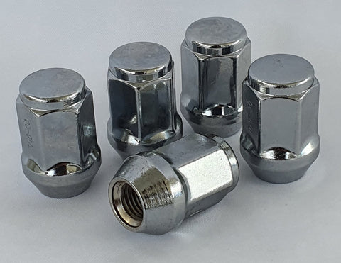 High Quality Chrome Plated Tapered Seat Steel Wheel Nuts