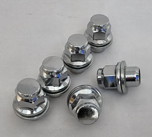 High Quality Chrome Plated Shank Style Wheel Nuts For OEM Mitsubishi Mag Wheels