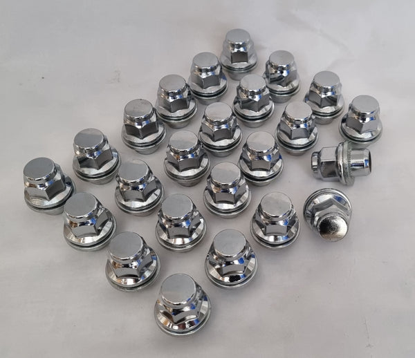 High Quality Chrome Plated Shank Style Wheel Nuts For OEM Toyota Mag Wheels
