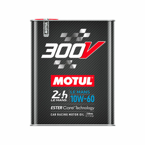 2 Litre Tin Of Motul 300V Le Mans 10W60 Competition Engine Oil