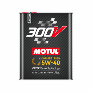 2 Litre Tin Of Motul 300V Competition 5W40 Engine Oil