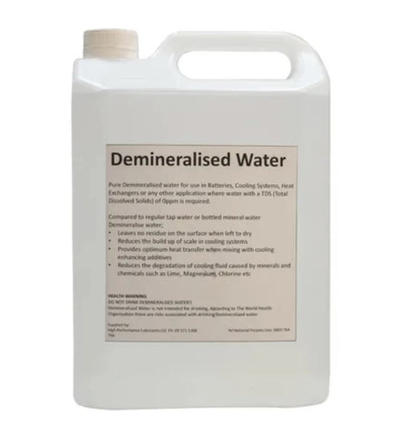 5 Litre Of Demineralised Water