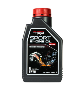 1 Litre Bottle Of Motul TRD Sport 5W40 Performance Diesel Engine Oil