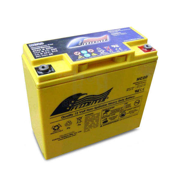 Full River HC20 - (PC680) Metal Jacket 230Cca Performance Agm 20A/H Battery