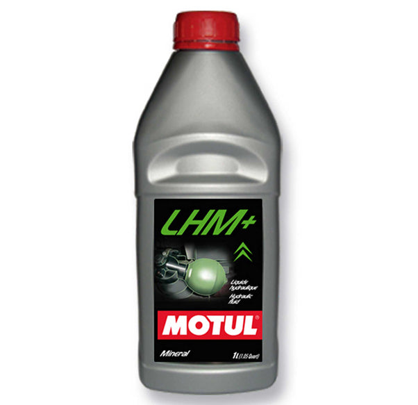 1 Litre Bottle Of Motul LHM Plus Hydraulic Mineral Fluid