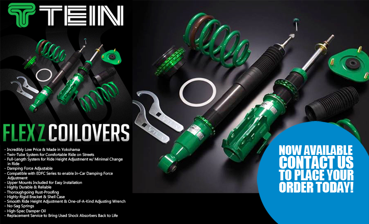 Tein Flex Z coilover kit for Nissan Silvia S13 & 180SX