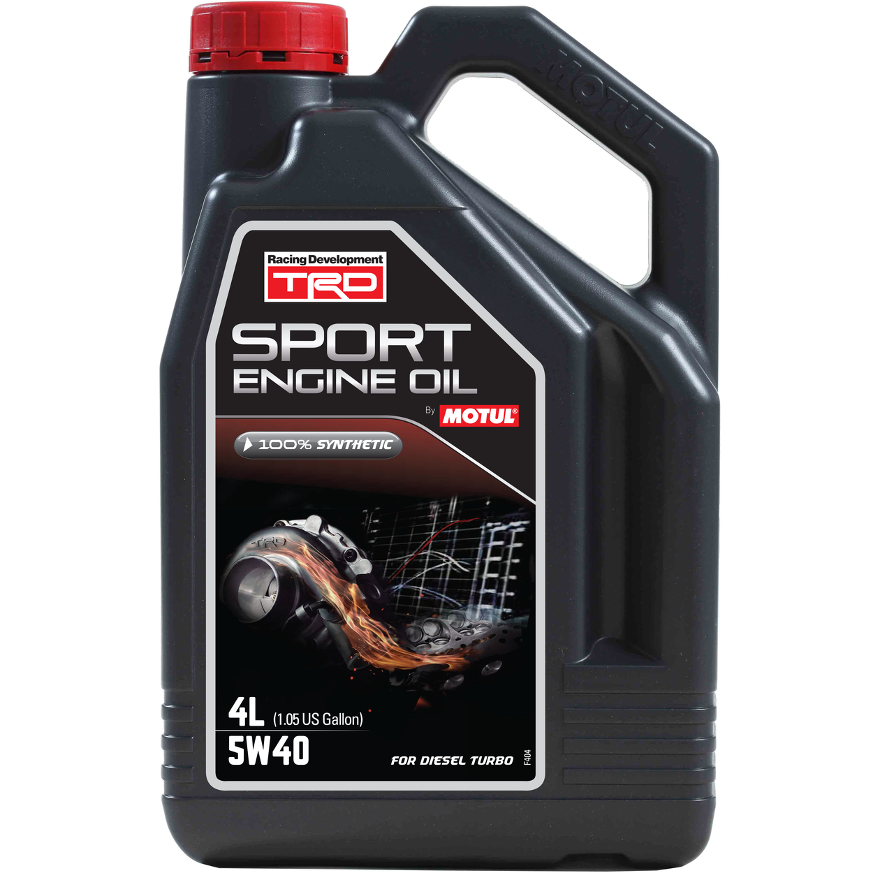 4 Litre Bottle Of Motul TRD Sport 5W40 Performance Diesel Engine Oil